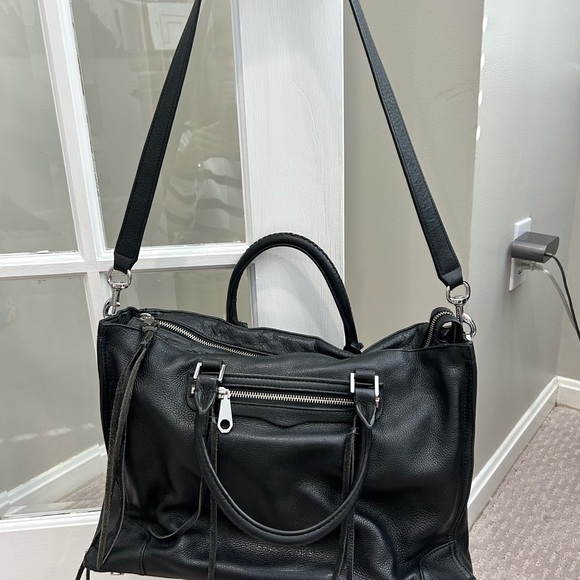 Rebecca Minkoff Black Leather Handbag - Picture 4 of 12